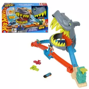 Hot Wheels City pista Playa boca de tiburón
