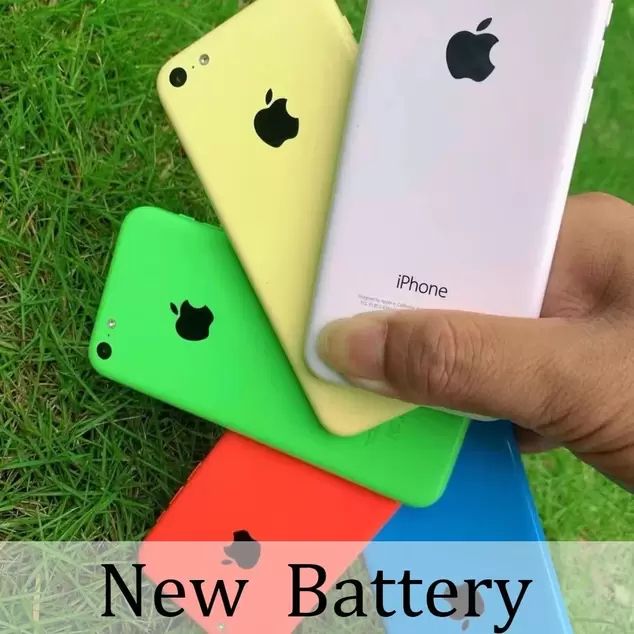 Apple iPhone 5C DESBLOQUEADO BATERÍA NUEVA 8/16/32GB AZUL/VERDE/ROSA/BLANCO/AMARILLO