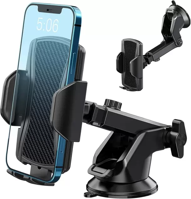 Supporto Universale Adesivo Base Auto Cruscotto Porta per Cellulare Smartphone -