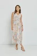 Vestido escote pico