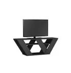 Mueble de TV Moderno con Estantes en Color Antracita 110x30x40 cm - Soporte...