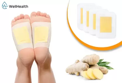Juego de 10 parches desintoxicantes para los pies