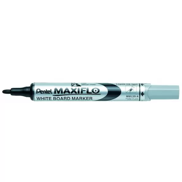 MARCADOR "MAXIFLO" PUNTA CÓNICA MEDIA .PENTEL COL.NEGRO