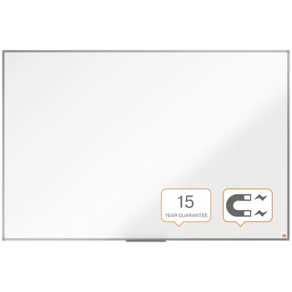PIZARRA NOBO ESSENCE ACERO LACADO 120X90 CM
