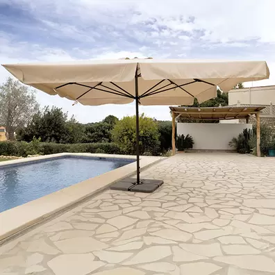 Parasol De Eje Central 4x4