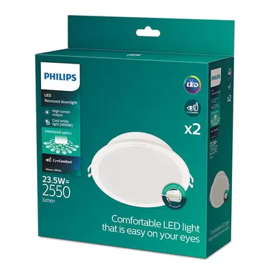 Philips - Pack 2 Downlights Meson