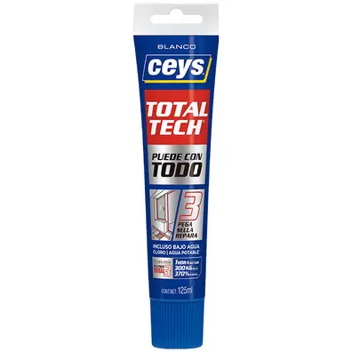 Ceys - Adhesivo En Tubo MS-TECH - Blanco