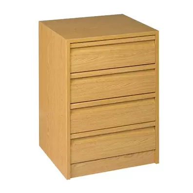 Cajonera 4 Cajones Roble 19mm - 72X50X45CM