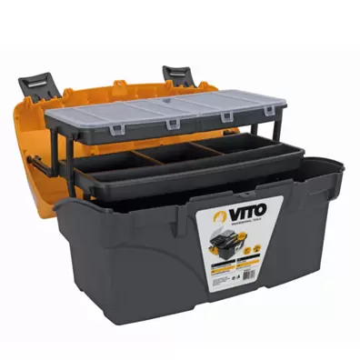Caja De Herramientas Con Organizador 17"
