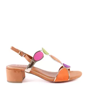 SANDALIA CIRCULOS ALMOND COMB 28230