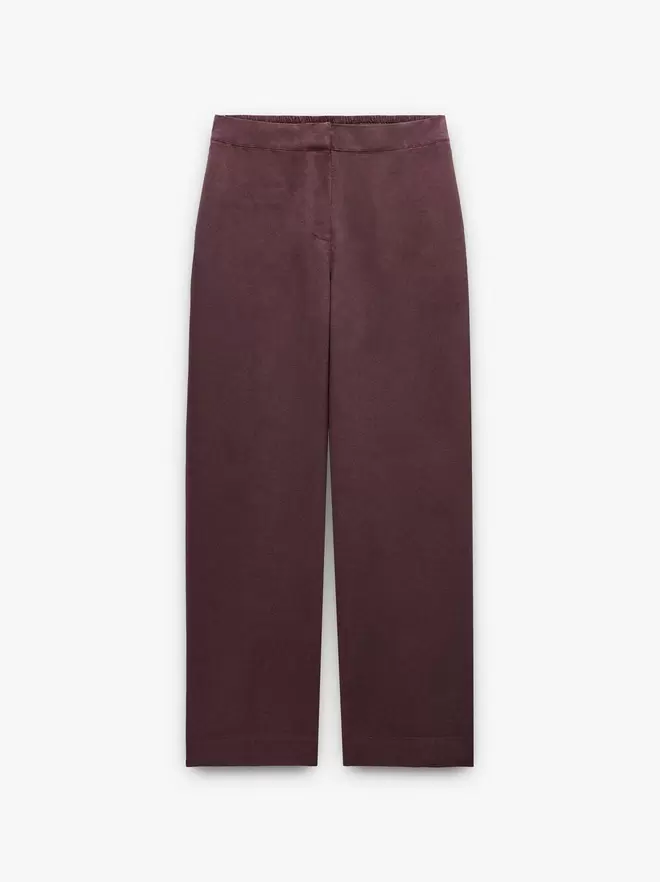 Pantalón liso 100% lyocell