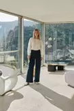 WIDE-LEG DENIM PANTS