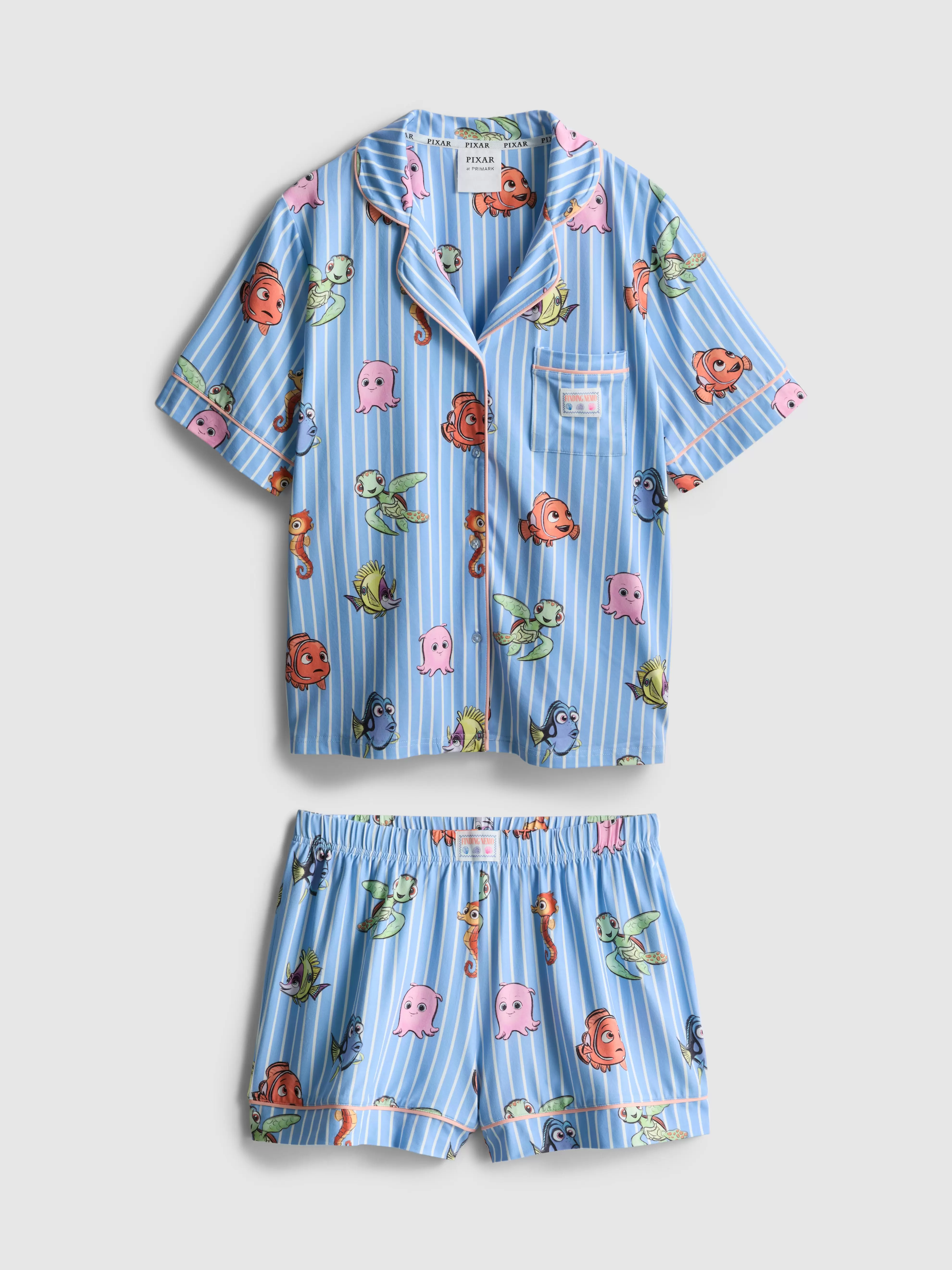 Pijama corto de Buscando a Nemo de Disney Pixar