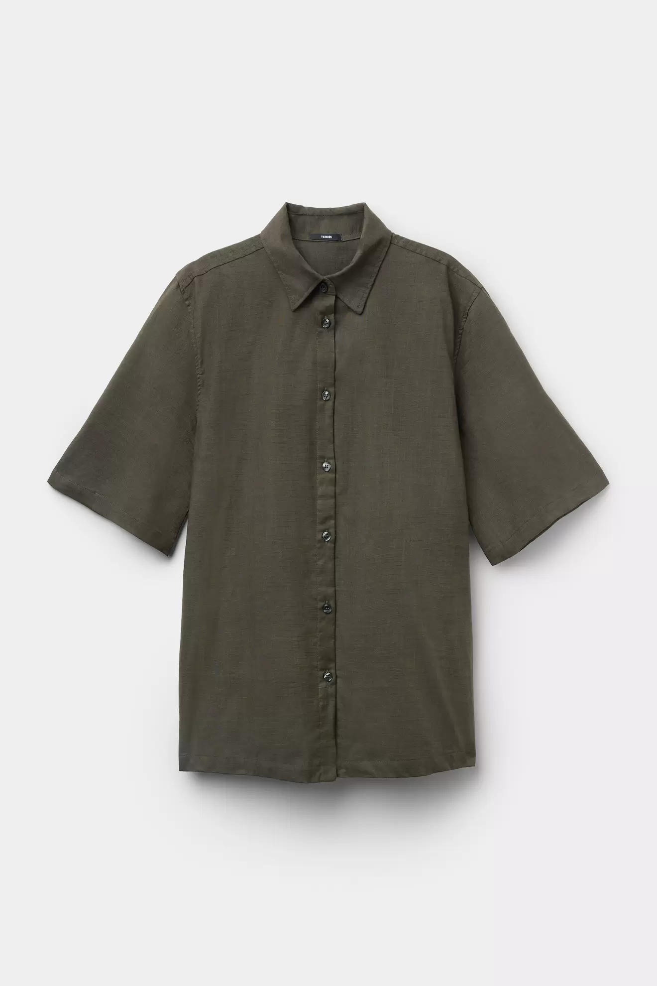 Camisa Manga Corta 100 % Algodón