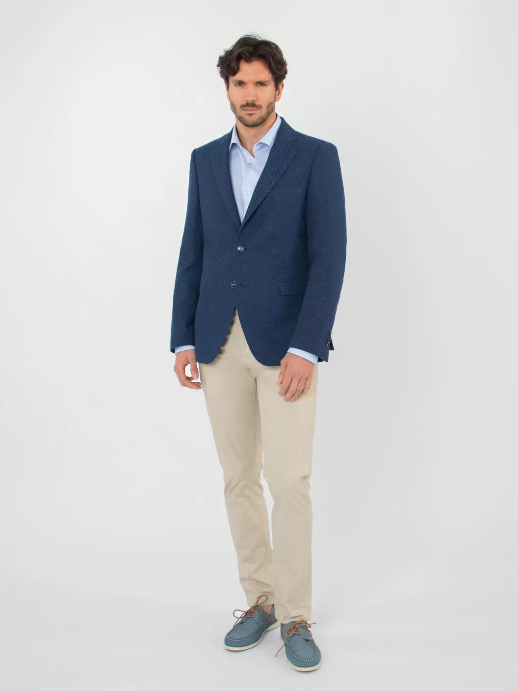 Regular fit structured jacket