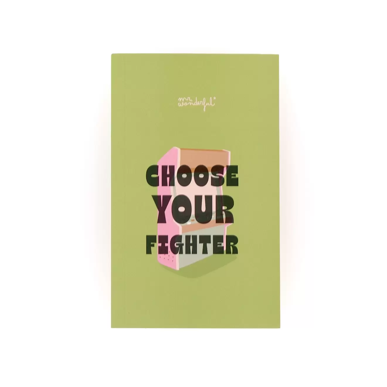Libreta A5 tipo bloc - Choose your fighter