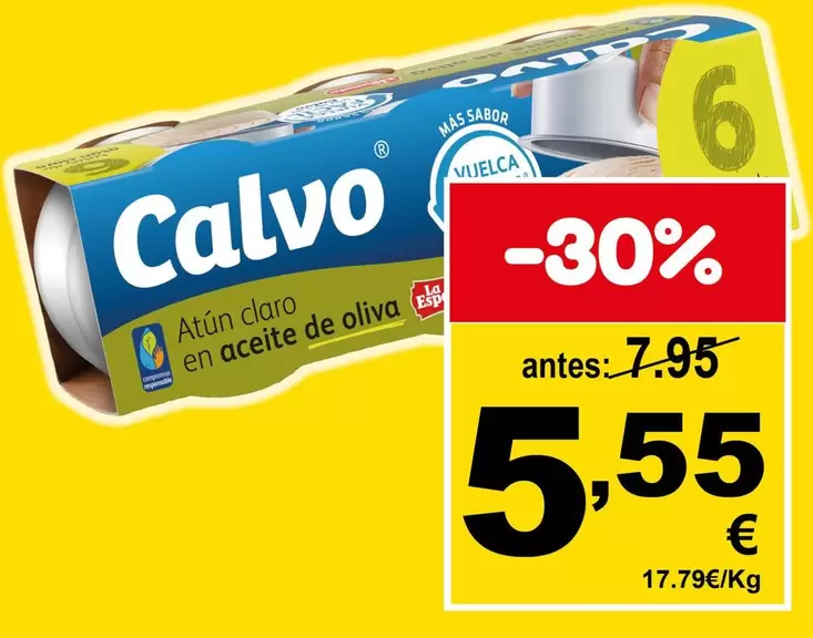 Calvo - Atún Claro En Aceite De Oliva