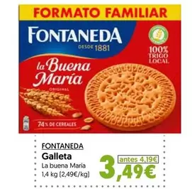 Fontaneda - Galleta