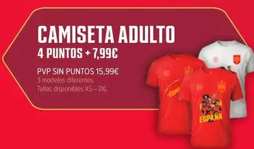 Camiseta Adulto