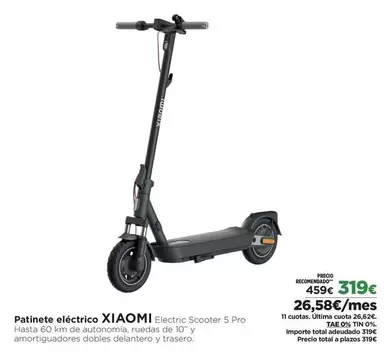Xiaomi - Patinete Eléctrico