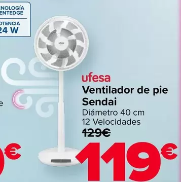 Ufesa -  Ventilador De Pie Sendai