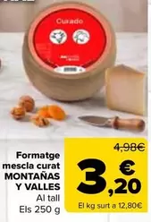 Montañas Y Valles - Queso Mezcla Curado 
