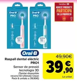 Oral B - Cepillo Dental Electrico Pro1
