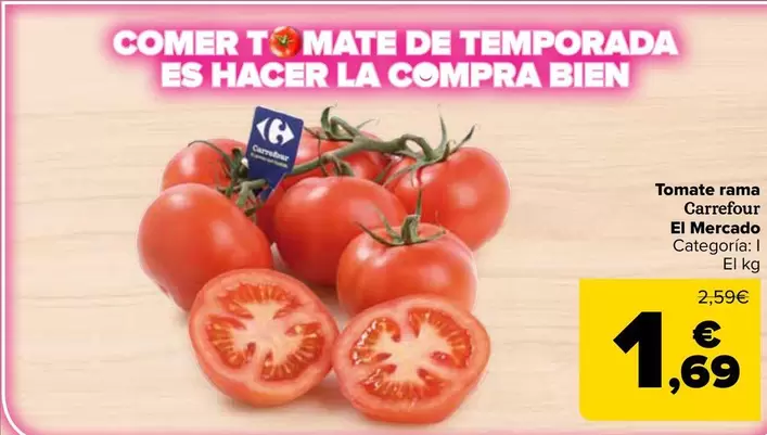 Carrefour El Mercado - Tomate Rama