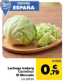 Carrefour El Mercado - Lechuga Iceberg