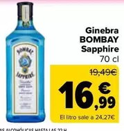 Bombay - Ginebra Sapphire