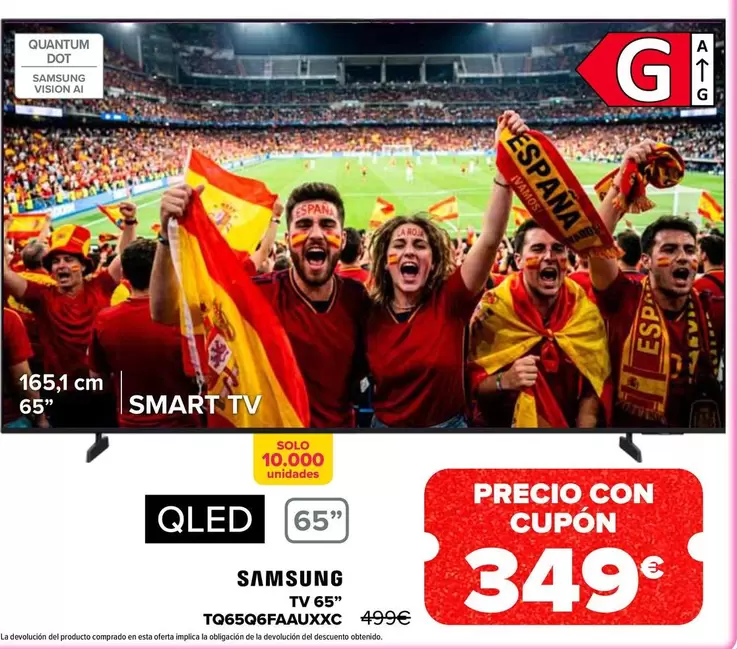 Samsung - Tv 65" TQ65Q6FAAUXXC