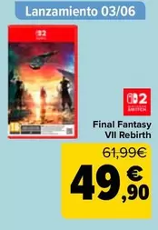 Nintendo SWITCH  - Final Fantasy Vii Rebirth