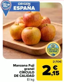 Círculo De Calidad - Manzana Fuji Granel