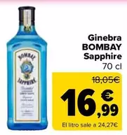 Bombay - Ginebra Sapphire