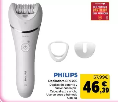 Philips - Depiladora BRE700