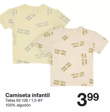 Zeeman - Camiseta Infantil