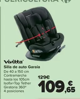 Vivitta - Silla De Auto Garaia
