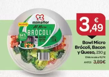El Corte Inglés - Bowl Micro Brócoli, Bacon Y Queso