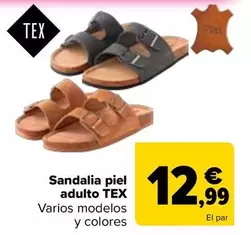 TEX - Sandalia Piel Adulto