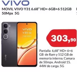 Vivó - Movil Y31 6.68"