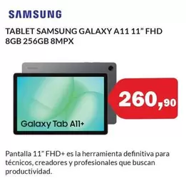 Samsung - Tablet Galaxy A11 11" FHD