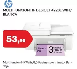 HP - Multifuncion Deskjet 4220e Wifi/blanca