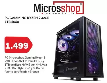 Microsshop - PC Gaming Ryzen 9