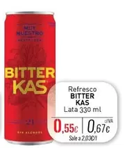 Bitter Kas - Refresco