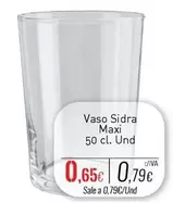 Vaso Sidra Maxi
