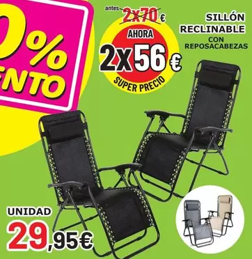 Sillon Reclinabile Con Reposacabezas