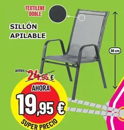 Sillon Apilable