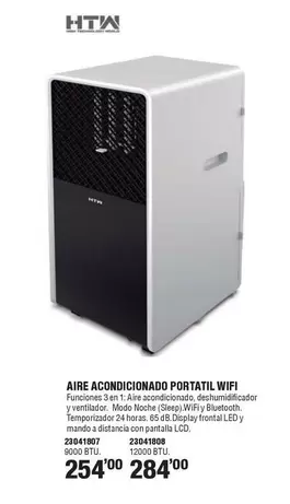 HTW - Aire Acondicionado Portatil Wifi