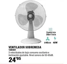 Sonedas - Ventilador Sobremesa