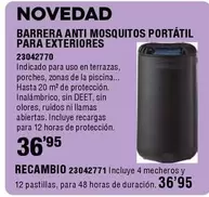 llamas - Barrera Anti Mosquitos Portatil Para Exteriores